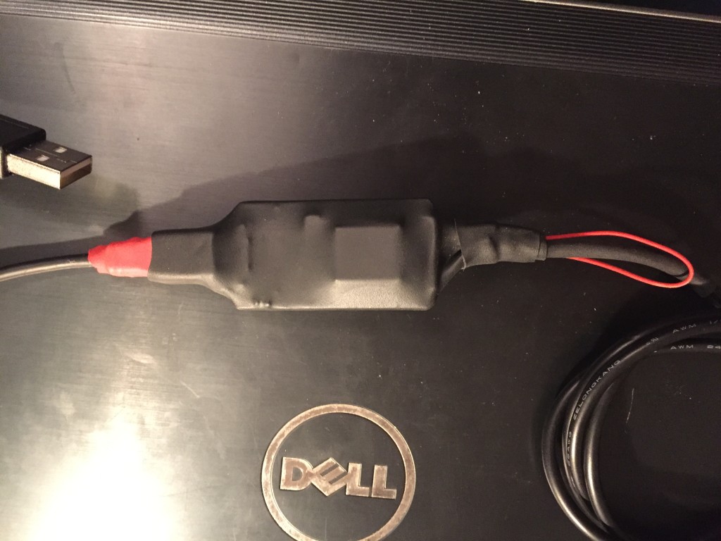 ESP8266 with DS18B20 with heat shrink
