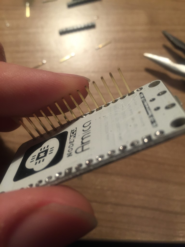 ESP8266 stripped pins